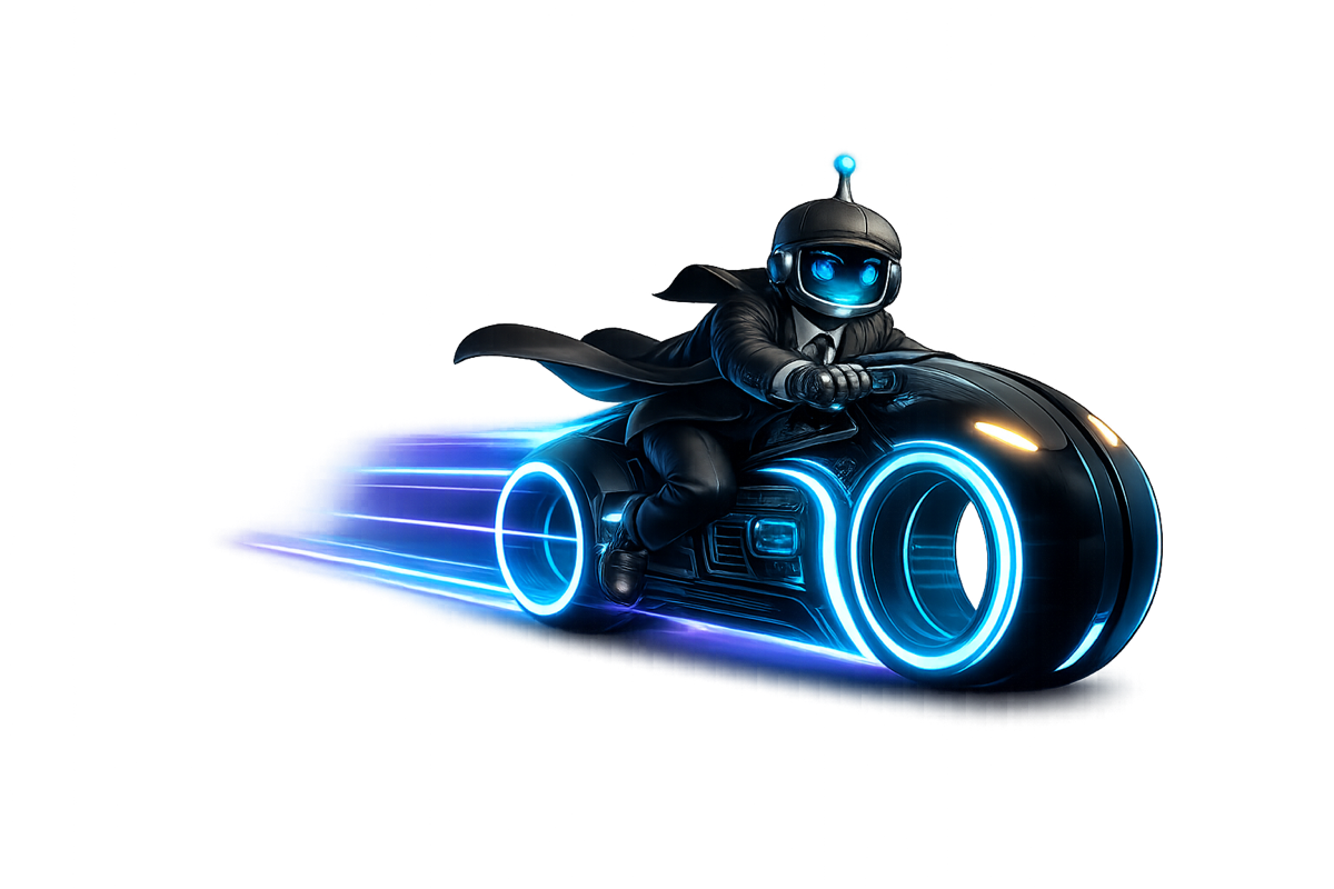 Otto on the Tron Cycle